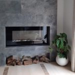 شومینه گازی دیواری طرح G120LCD