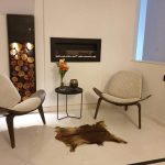 شومینه گازی دیواری نیم شیشهGS100