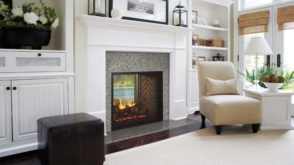 Selection and installation of gas fireplace